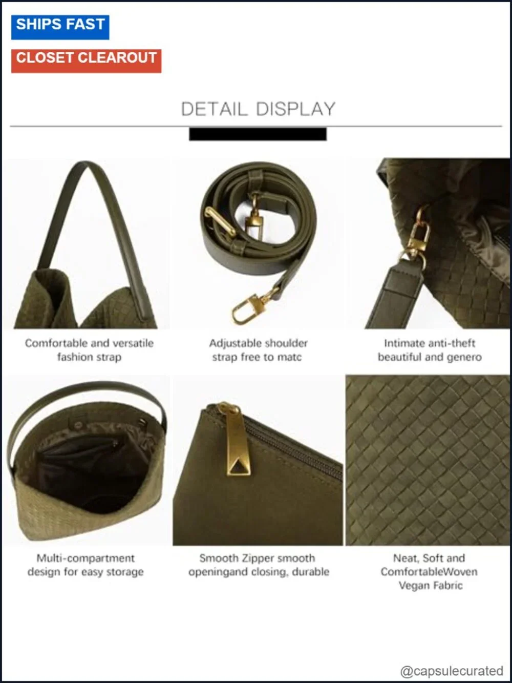 Suede Hobo Tote Vegan Leather Top Handle Shoulder Bag Women Work Travel with
